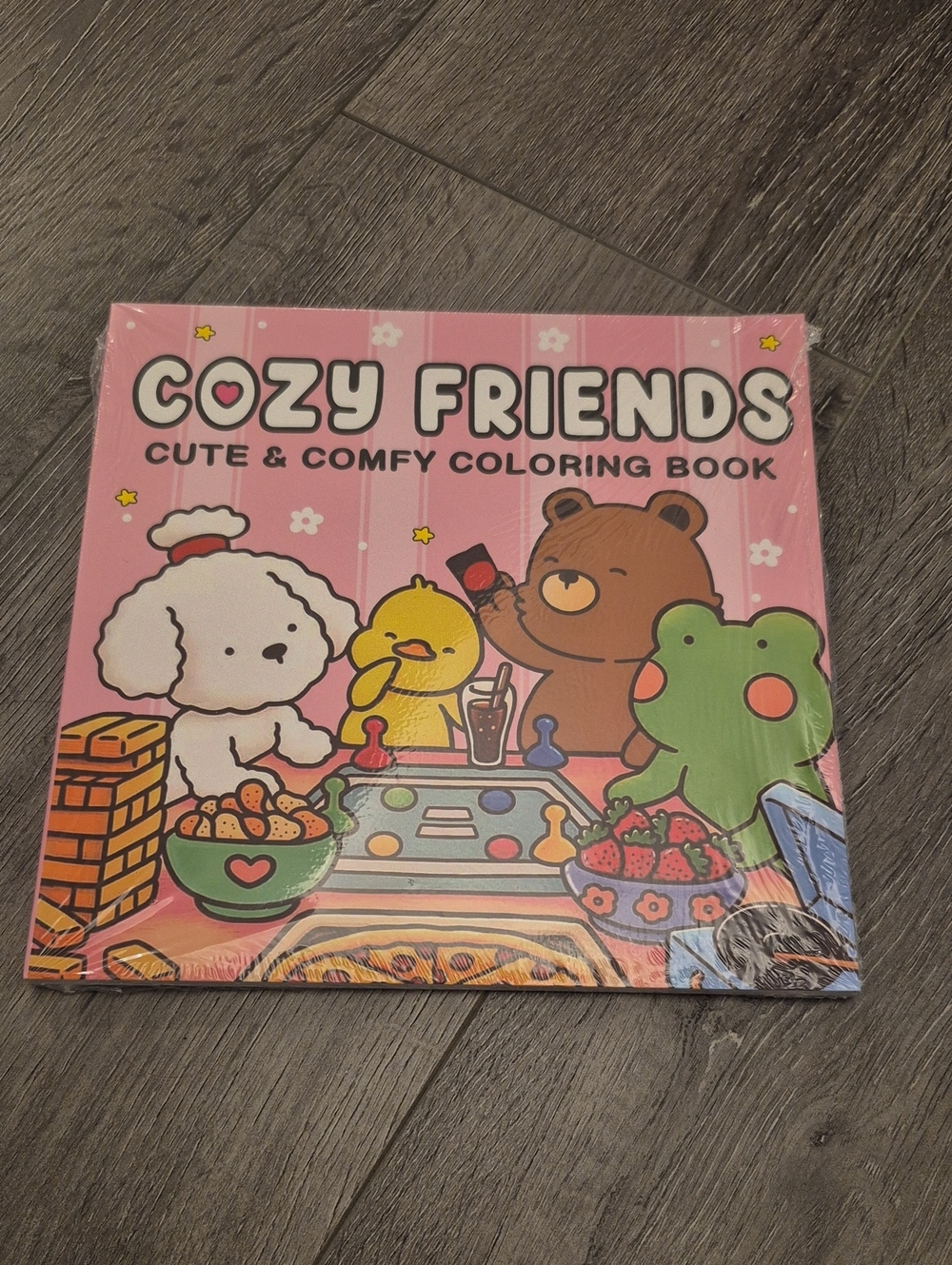 FRIENDS Cozy Friends Cute & Comfy Coloring Book - Coloring Book Adults & Kids